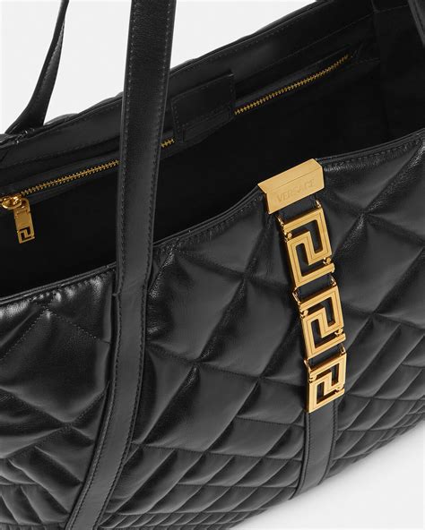 versace gold tote bag